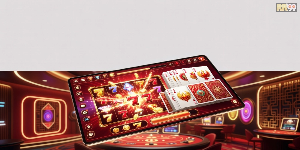 Khám phá khái niệm game bài nổ hũ rr99 với hình ảnh minh họa hấp dẫn