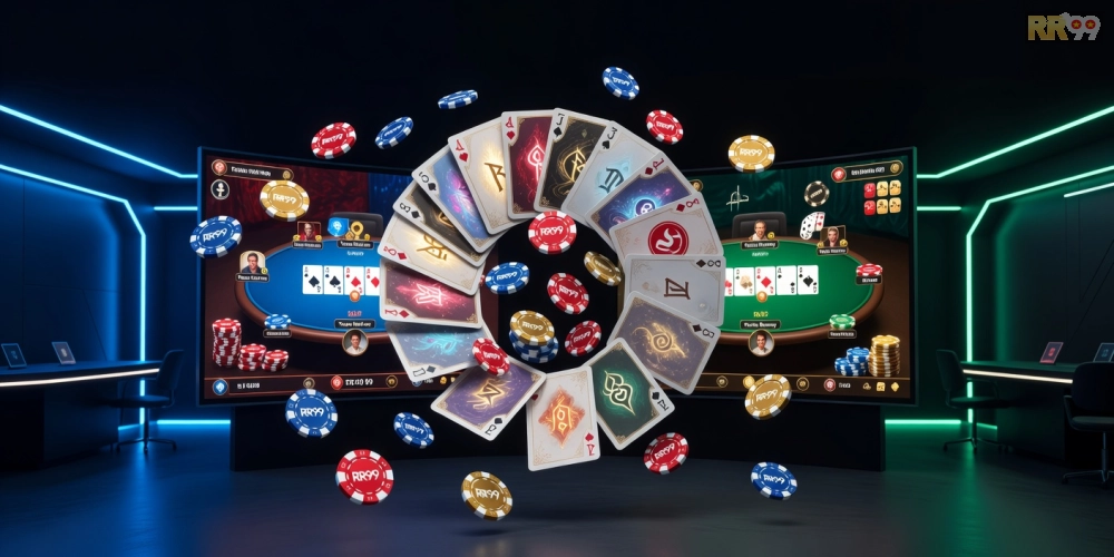 Khám phá khái niệm game bài online rr99 với giao diện hiện đại và các trò chơi hấp dẫn