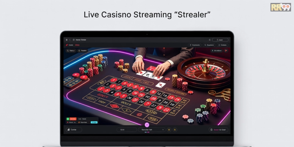 Khái niệm trực tiếp casino rr99 được minh họa qua giao diện livestream chuyên nghiệp