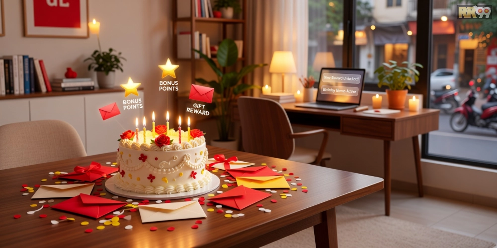 Hình ảnh quà tặng sinh nhật đặc biệt trong chương trình tri ân rr99
